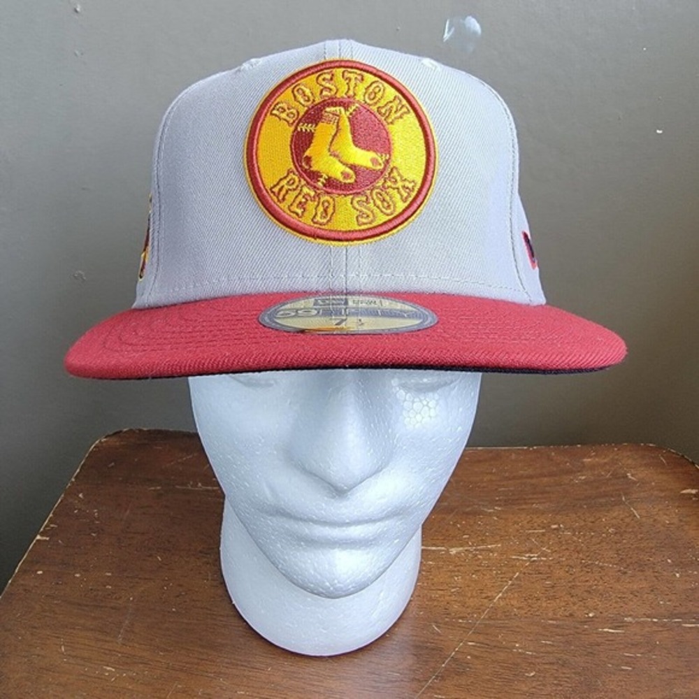 NEW ERA 59FIFTY Boston Red Sox FENWAY Park Legendary GOLD Two Tone Edition 7½